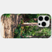 Coques Case-Mate iPhone un sentier dans le jardin fleuri d'orange (Verso (horizontal))