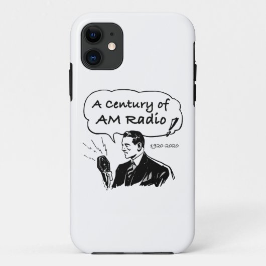 Coques Case-Mate iPhone Un siècle de radio AM (Dos)