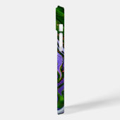 Coques Case-Mate iPhone Un soupçon de magie violette - puissance des fleur (Verso / Gauche)