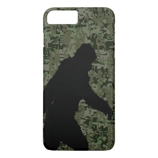 Coques Case-Mate iPhone Un squatchin pour le camouflage numérique d'Olive (Dos)