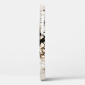 Coques Case-Mate iPhone Un tigre d'image 3d émerge des wallti détruits (Verso / Gauche)