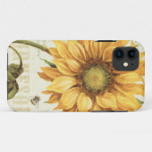 Coques Case-Mate iPhone Un tournesol jaune (Dos (Horizontal))