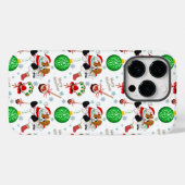 Coques Case-Mate iPhone Un très joyeux Noël Cavalier King Charles (Verso (horizontal))