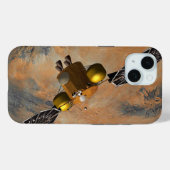 Coques Case-Mate iPhone Un vaisseau Spacecraft Orbitant Mars. (Verso (horizontal))