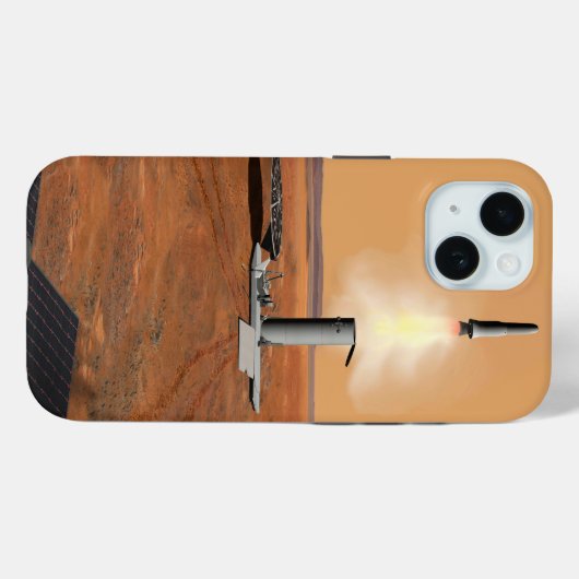 Coques Case-Mate iPhone Un Véhicule Ascent Quittant Mars. 2 (Verso (horizontal))