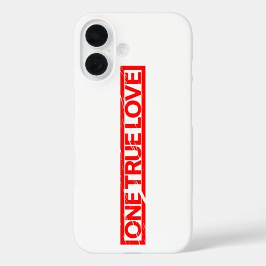 Coques Case-Mate iPhone Un Véritable Timbre D'Amour (Verso)
