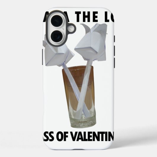 Coques Case-Mate iPhone Un verre de paix valentine. (Verso)