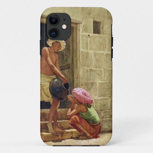 Coques Case-Mate iPhone Un verre sur le chemin, 1876 (avec papier) (Dos)