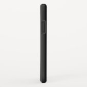 Coques Case-Mate iPhone Un visage endormi à mi-ombre (Dos/Droite)