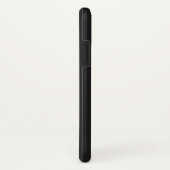 Coques Case-Mate iPhone Un visage endormi à mi-ombre (Dos/Droite)