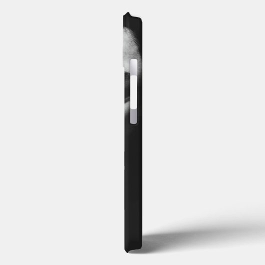 Coques Case-Mate iPhone Un visage endormi à mi-ombre (Verso / Gauche)