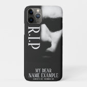 Coques Case-Mate iPhone Un visage endormi à mi-ombre (Dos)