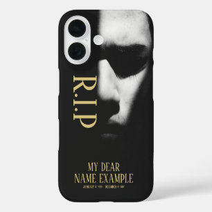 Coques iPhone 16 Un visage endormi dans un demi-jour Case-Mate