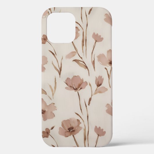 Coques Case-Mate iPhone Una funda para para iPhone 12 motivo de flores (Verso)