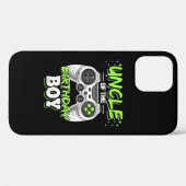 Coques Case-Mate iPhone Uncle of the Birthday Boy Matching jeu vidéo (Verso (horizontal))