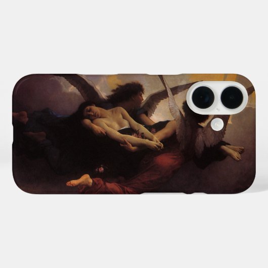 Coques Case-Mate iPhone Une âme portée au ciel par Bouguereau (Verso (horizontal))