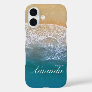 Coques iPhone 16 Une avec la plage