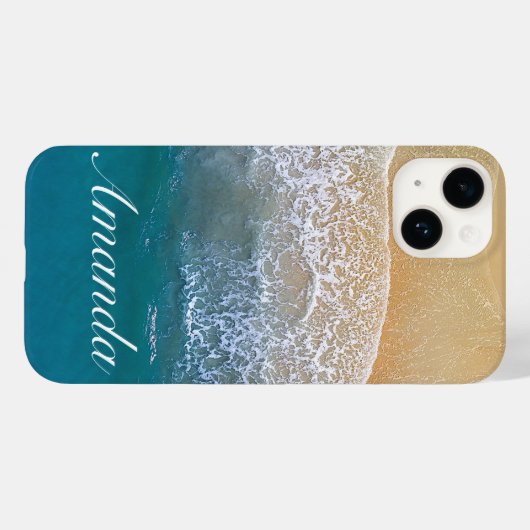 Coques Case-Mate iPhone Une avec la plage (Verso (horizontal))