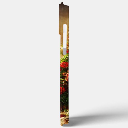 Coques Case-Mate iPhone Une belle cheminée de Noël (Verso / Gauche)