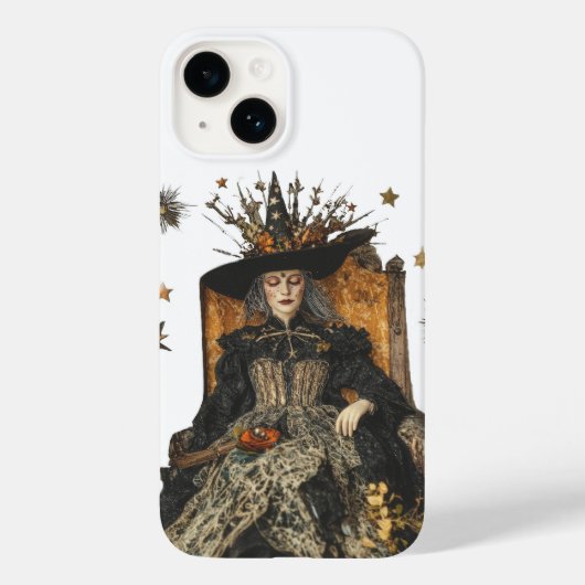 Coques Case-Mate iPhone Une Bonne Sorcière Fait un Somme (Verso)