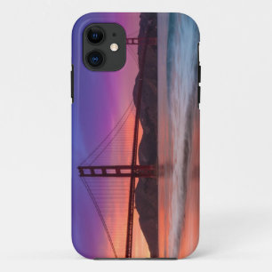 Coque iPhone 11 Une capture de golden gate bridge de San Francisco
