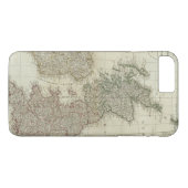 Coques Case-Mate iPhone Une carte complète des îles britanniques (Dos (Horizontal))