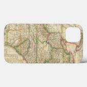 Coques Case-Mate iPhone Une carte des routes, des canaux et du bateau de (Verso (horizontal))
