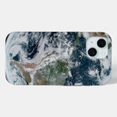 Coques Case-Mate iPhone Une Chaîne Perdue De Cyclones Tropicaux (Verso (horizontal))
