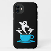 Coques Case-Mate iPhone Une coupe de café fumeur fantôme (Dos)