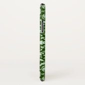 Coques Case-Mate iPhone Une damassé florale antique (Dos/Droite)