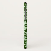 Coques Case-Mate iPhone Une damassé florale antique (Dos/Gauche)