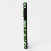 Coques Case-Mate iPhone Une damassé florale antique (Dos/Gauche)