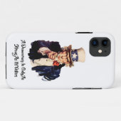 Coques Case-Mate iPhone Une Démocratie N'Est Que Aussi Forte Que Ses Élect (Dos (Horizontal))