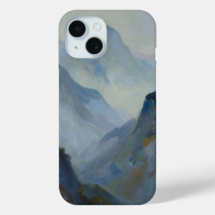 Coque Pour iPhone 15 Une étude de la brume atmosphérique et des sommets