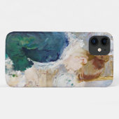 Coques Case-Mate iPhone Une Femme Couchant, Berthe Morisot (Dos (Horizontal))