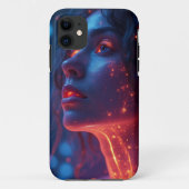 Coques Case-Mate iPhone Une femme en feu (Dos)