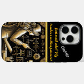 Coques Case-Mate iPhone Une femme explique des équations complexes dans un (Verso (horizontal))