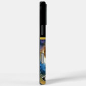 Coques Case-Mate iPhone Une femme mystique avec des loups sous la pleine l (Verso / Droite)