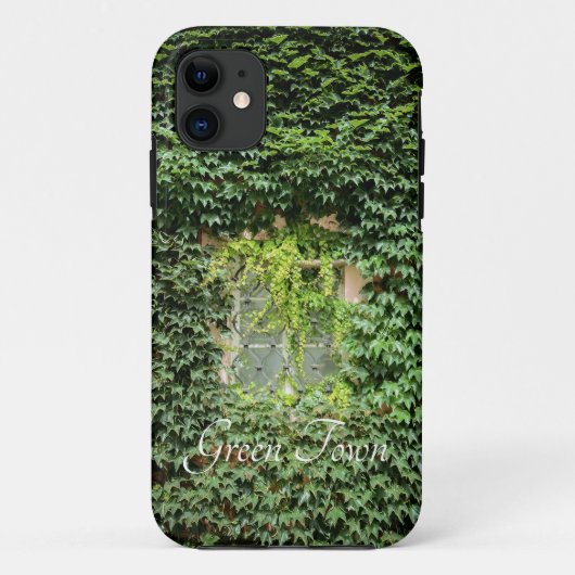 Coques Case-Mate iPhone Une fenêtre en plante vert (Dos)