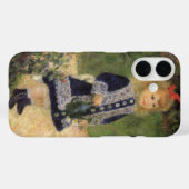 Coques Case-Mate iPhone Une fille à la canne d'arrosage par Pierre Renoir (Verso (horizontal))