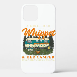 Case-Mate iPhone Case Une fille Son Whippet et son Camper Snap Chien Cam