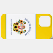 Coques Case-Mate iPhone Une fille ukrainienne gloire à l'Ukraine (Verso (horizontal))