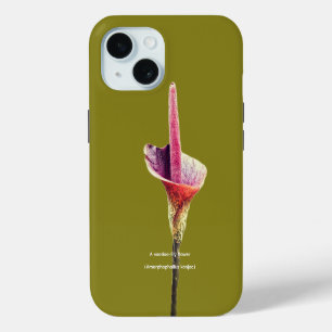 Coque Pour iPhone 15 Une fleur de lys-vodou