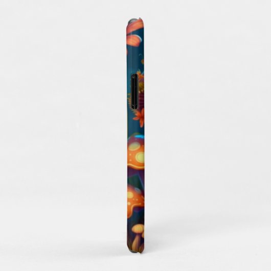 Coques Case-Mate iPhone Une grenouille à champignons magiques (Dos/Droite)