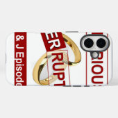 Coques Case-Mate iPhone Une interruption glorieuse : un début doré (Verso (horizontal))