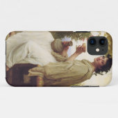 Coques Case-Mate iPhone Une jeune femme boit du vin (Dos (Horizontal))