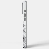 Coques Case-Mate iPhone Une jeune fille indienne courageuse en robe tribal (Verso / Gauche)
