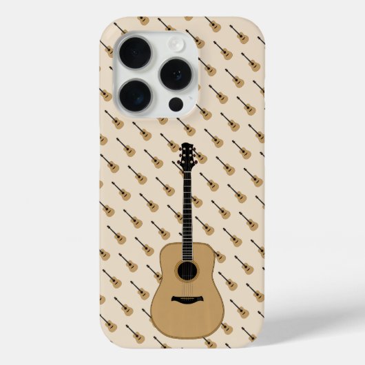 Coques Case-Mate iPhone Une jolie guitare (Verso)