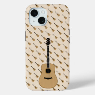 Coque Pour iPhone 15 Une jolie guitare