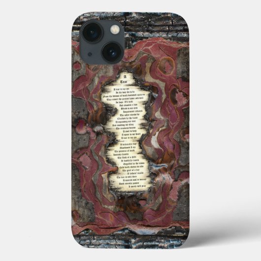 Coques Case-Mate iPhone Une larme (Verso)